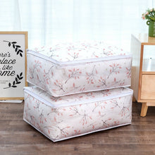 Load image into Gallery viewer, Foldable Storage Bag Clothes Blanket Quilt Transparent Printing Travel Luggage Storage Bag, 55x36x20cm, 57x40x22cm
