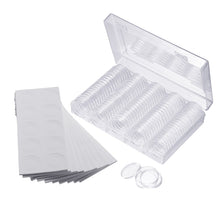 Load image into Gallery viewer, Coin Capsules 100 x 30mm Round Boxes Commemorative Coin Protection Box, 2pcs 30mm