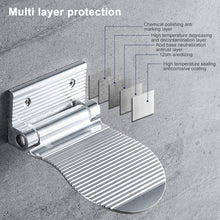 Load image into Gallery viewer, Wall Mounted Aluminium Alloy Bathroom Shower Foot Rest Footstool