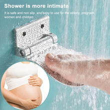 Load image into Gallery viewer, Wall Mounted Aluminium Alloy Bathroom Shower Foot Rest Footstool