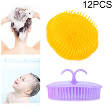Load image into Gallery viewer, 12 PCS Shampoo Brush Adult Scalp Massage Brush Soft Glue Bathroom Shampoo Comb，Random Color Delivery, Scalp Massage Brush