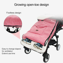 Load image into Gallery viewer, Baby Stroller Sleeping Bag Autumn and Winter Windproof Warm Foot Cover Baby Stroller