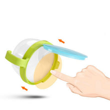 Load image into Gallery viewer, Baby Products Anti-sprinkling Design Baby Double Handle Biscuit Small Bowl Snack Cup
