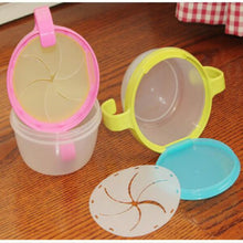Load image into Gallery viewer, Baby Products Anti-sprinkling Design Baby Double Handle Biscuit Small Bowl Snack Cup