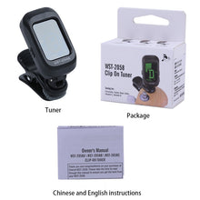 Load image into Gallery viewer, Little Angel WST-2058B Guitar Capo Electronic Tuner, 5×3.7×2.7cm