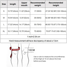 Load image into Gallery viewer, Long Sports Anti-collision Anti-fall Breathable Honeycomb Knee Pads