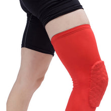 Load image into Gallery viewer, Long Sports Anti-collision Anti-fall Breathable Honeycomb Knee Pads