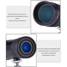 Load image into Gallery viewer, LUXUN 10-30x40 Single-Cylinder HD High-Power Telescope Mobile Phone Mini Telescope, Telescope &amp; Phone Clip &amp; Tripod