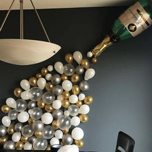 Load image into Gallery viewer, Champagne Bottle Aluminum Foil Balloon Set Wedding Party Cocktail Party Decoration Balloon, Champagne Bottle Decoration Balloon
