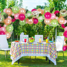 Load image into Gallery viewer, Flamingo Turtle Leaf Decoration Balloon Set Latex Balloon Party Decoration Set, Flamingo Turtle Leaf Decoration Balloon