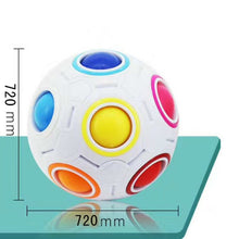 Load image into Gallery viewer, Magic Rainbow Ball Luminous Edition Training Hand Brain Coordination Fun Cube Children Toy