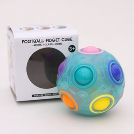 Magic Rainbow Ball Luminous Edition Training Hand Brain Coordination Fun Cube Children Toy