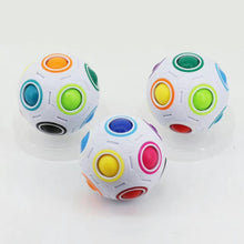Load image into Gallery viewer, Magic Rainbow Ball Luminous Edition Training Hand Brain Coordination Fun Cube Children Toy