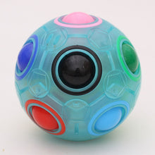 Load image into Gallery viewer, Magic Rainbow Ball Luminous Edition Training Hand Brain Coordination Fun Cube Children Toy
