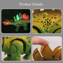 Load image into Gallery viewer, Simulation Luminous Sound Electric Universal Dinosaur Model Toy Boy Gift