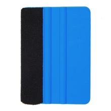 Load image into Gallery viewer, 5pcs Felt Scraper Plastic Film Scraper Car Foil Cleaning Tools, 10×7cm Blue Felt Scraper