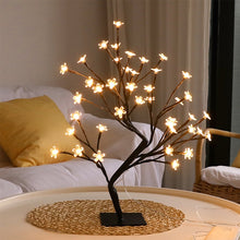 Load image into Gallery viewer, Cherry Tree Lamp Table Lamp Room Layout Decoration Creative Bedside Night Light Gift, 24 Lights Bauhinia Black Tree, 36 Lights Bauhinia Black Tree, 48 Lights Bauhinia Black Tree, 24 Lights Fiber Optic White Tree, 36 Lights Fiber Optic White Tree       ...
