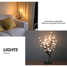 Load image into Gallery viewer, Cherry Tree Lamp Table Lamp Room Layout Decoration Creative Bedside Night Light Gift, 24 Lights Bauhinia Black Tree, 36 Lights Bauhinia Black Tree, 48 Lights Bauhinia Black Tree, 24 Lights Fiber Optic White Tree, 36 Lights Fiber Optic White Tree       ...