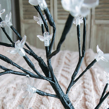 Load image into Gallery viewer, Cherry Tree Lamp Table Lamp Room Layout Decoration Creative Bedside Night Light Gift, 24 Lights Bauhinia Black Tree, 36 Lights Bauhinia Black Tree, 48 Lights Bauhinia Black Tree, 24 Lights Fiber Optic White Tree, 36 Lights Fiber Optic White Tree       ...