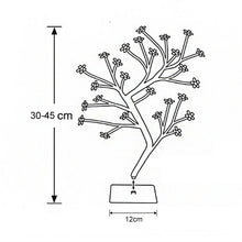 Load image into Gallery viewer, Cherry Tree Lamp Table Lamp Room Layout Decoration Creative Bedside Night Light Gift, 24 Lights Bauhinia Black Tree, 36 Lights Bauhinia Black Tree, 48 Lights Bauhinia Black Tree, 24 Lights Fiber Optic White Tree, 36 Lights Fiber Optic White Tree       ...