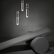 Load image into Gallery viewer, Bar Counter Modern Restaurant Bedroom Bedside Creative Personality Simple Small Chandelier, Single Head Black, Single Head Brass, Single Head Silver, Three-head Combination Black, Three-head Combination Brass, Three-head Combination Sliver