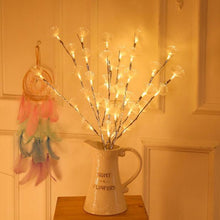Load image into Gallery viewer, LED Fiber Optic Flower Twig Light String Room Bedroom Romantic Decoration Lantern