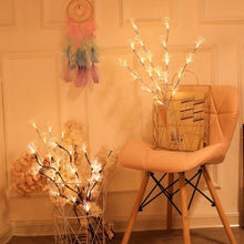 Load image into Gallery viewer, LED Fiber Optic Flower Twig Light String Room Bedroom Romantic Decoration Lantern