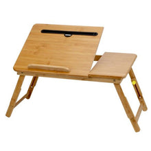 Load image into Gallery viewer, Nanzhu Folding Computer Table Bed Card Slot Laptop Table Simple Lazy Lift Computer Desk, Small 50cm, Medium 54cm, Large 72cm