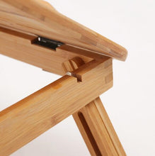 Load image into Gallery viewer, Nanzhu Folding Computer Table Bed Card Slot Laptop Table Simple Lazy Lift Computer Desk, Small 50cm, Medium 54cm, Large 72cm