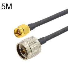 Load image into Gallery viewer, SMA Male to N Male RG58 Coaxial Adapter Cable, SMA Male to N Male 0.5m, SMA Male to N Male 1m, SMA Male to N Male 1.5m, SMA Male to N Male 3m, SMA Male to N Male 5m, SMA Male to N Male 10m