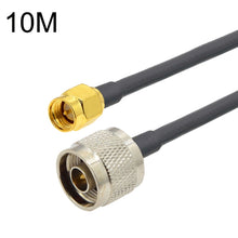 Load image into Gallery viewer, SMA Male to N Male RG58 Coaxial Adapter Cable, SMA Male to N Male 0.5m, SMA Male to N Male 1m, SMA Male to N Male 1.5m, SMA Male to N Male 3m, SMA Male to N Male 5m, SMA Male to N Male 10m