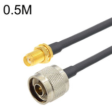 Load image into Gallery viewer, SMA Female To N Male RG58 Coaxial Adapter Cable, SMA Female To N Male 0.5m, SMA Female To N Male 1m, SMA Female To N Male 1.5m, SMA Female To N Male 3m, SMA Female To N Male 5m, SMA Female To N Male 10m