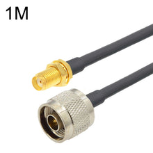 Load image into Gallery viewer, SMA Female To N Male RG58 Coaxial Adapter Cable, SMA Female To N Male 0.5m, SMA Female To N Male 1m, SMA Female To N Male 1.5m, SMA Female To N Male 3m, SMA Female To N Male 5m, SMA Female To N Male 10m
