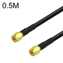 Load image into Gallery viewer, SMA Male To SMA Male RG58 Coaxial Adapter Cable, SMA Male To SMA Male 0.5m, SMA Male To SMA Male 1m, SMA Male To SMA Male 1.5m, SMA Male To SMA Male 3m, SMA Male To SMA Male 5m, SMA Male To SMA Male 10m