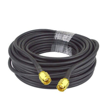 Load image into Gallery viewer, SMA Male To SMA Male RG58 Coaxial Adapter Cable, SMA Male To SMA Male 0.5m, SMA Male To SMA Male 1m, SMA Male To SMA Male 1.5m, SMA Male To SMA Male 3m, SMA Male To SMA Male 5m, SMA Male To SMA Male 10m
