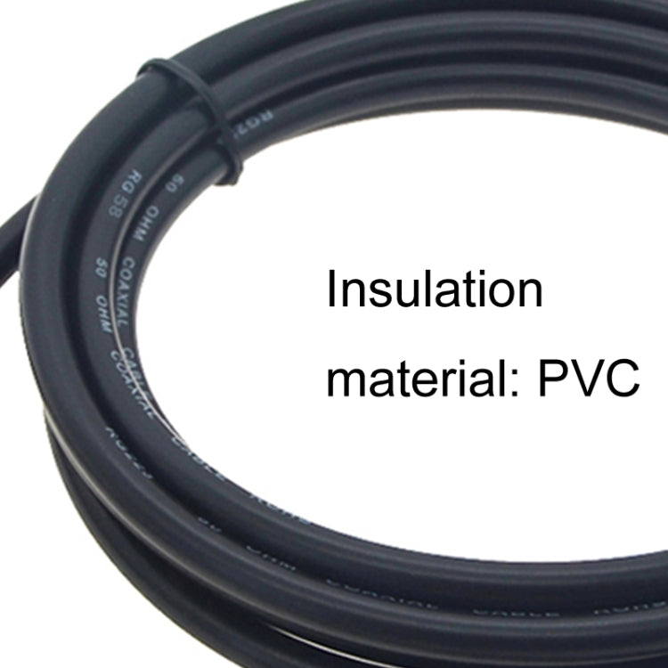 SMA Male To SMA Male RG58 Coaxial Adapter Cable, SMA Male To SMA Male 0.5m, SMA Male To SMA Male 1m, SMA Male To SMA Male 1.5m, SMA Male To SMA Male 3m, SMA Male To SMA Male 5m, SMA Male To SMA Male 10m