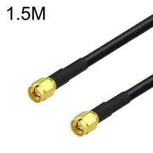 Load image into Gallery viewer, SMA Male To SMA Male RG58 Coaxial Adapter Cable, SMA Male To SMA Male 0.5m, SMA Male To SMA Male 1m, SMA Male To SMA Male 1.5m, SMA Male To SMA Male 3m, SMA Male To SMA Male 5m, SMA Male To SMA Male 10m