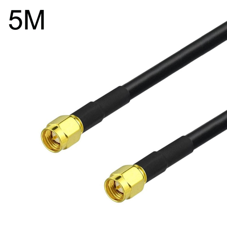 SMA Male To SMA Male RG58 Coaxial Adapter Cable, SMA Male To SMA Male 0.5m, SMA Male To SMA Male 1m, SMA Male To SMA Male 1.5m, SMA Male To SMA Male 3m, SMA Male To SMA Male 5m, SMA Male To SMA Male 10m