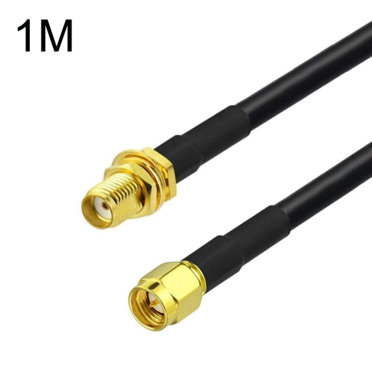 SMA Male To SMA Female RG58 Coaxial Adapter Cable, SMA Male To SMA Female 0.5m, SMA Male To SMA Female 1m, SMA Male To SMA Female 1.5m, SMA Male To SMA Female 3m, SMA Male To SMA Female 5m, SMA Male To SMA Female 10m