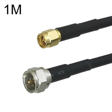 Load image into Gallery viewer, SMA Male To F TV Male RG58 Coaxial Adapter Cable, 0.5m, 1m, 1.5m, 3m, 5m, 10m