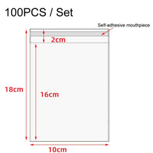 Load image into Gallery viewer, 2 Sets CPE Matte Self -Sealed Bag Data Cable Phone Case Packaging Bag