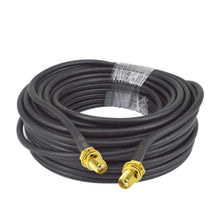 Load image into Gallery viewer, SMA Male To SMA Male RG58 Coaxial Adapter Cable, SMA Female To SMA Female 0.5m, SMA Female To SMA Female 1m, SMA Female To SMA Female 1.5m, SMA Female To SMA Female 3m, SMA Female To SMA Female 5m, SMA Female To SMA Female 10m