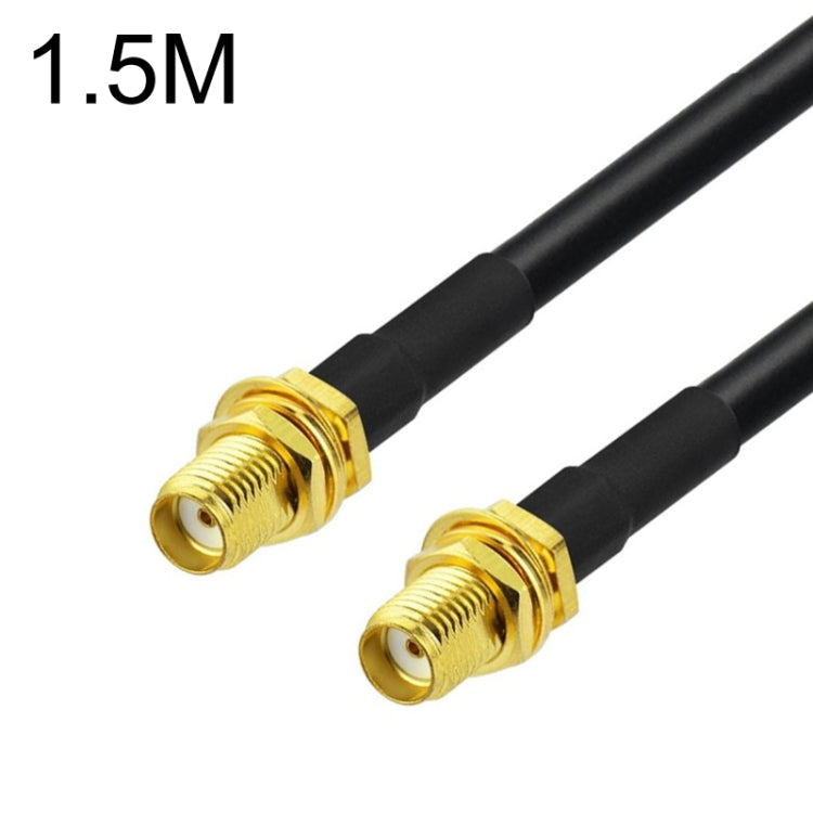 SMA Male To SMA Male RG58 Coaxial Adapter Cable, SMA Female To SMA Female 0.5m, SMA Female To SMA Female 1m, SMA Female To SMA Female 1.5m, SMA Female To SMA Female 3m, SMA Female To SMA Female 5m, SMA Female To SMA Female 10m