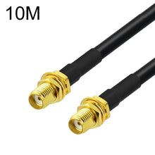 Load image into Gallery viewer, SMA Male To SMA Male RG58 Coaxial Adapter Cable, SMA Female To SMA Female 0.5m, SMA Female To SMA Female 1m, SMA Female To SMA Female 1.5m, SMA Female To SMA Female 3m, SMA Female To SMA Female 5m, SMA Female To SMA Female 10m