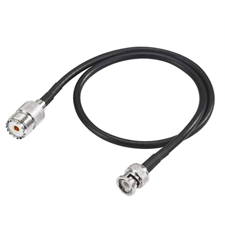BNC Male To UHF Female RG58 Coaxial Adapter Cable, 0.5m, 1m, 1.5m, 3m, 5m, 10m