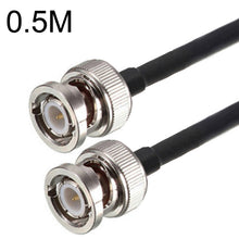 Load image into Gallery viewer, BNC Male To BNC Male RG58 Coaxial Adapter Cable, BNC Male To BNC 0.5m, BNC Male To BNC 1m, BNC Male To BNC 1.5m, BNC Male To BNC 3m, BNC Male To BNC 5m, BNC Male To BNC 10m