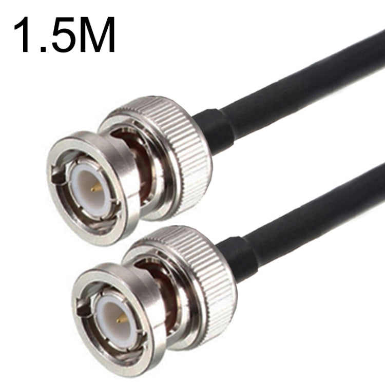BNC Male To BNC Male RG58 Coaxial Adapter Cable, BNC Male To BNC 0.5m, BNC Male To BNC 1m, BNC Male To BNC 1.5m, BNC Male To BNC 3m, BNC Male To BNC 5m, BNC Male To BNC 10m