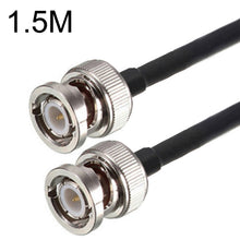 Load image into Gallery viewer, BNC Male To BNC Male RG58 Coaxial Adapter Cable, BNC Male To BNC 0.5m, BNC Male To BNC 1m, BNC Male To BNC 1.5m, BNC Male To BNC 3m, BNC Male To BNC 5m, BNC Male To BNC 10m