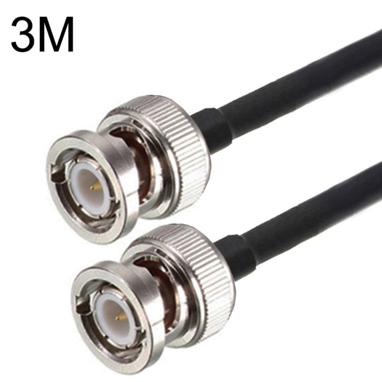 BNC Male To BNC Male RG58 Coaxial Adapter Cable, BNC Male To BNC 0.5m, BNC Male To BNC 1m, BNC Male To BNC 1.5m, BNC Male To BNC 3m, BNC Male To BNC 5m, BNC Male To BNC 10m