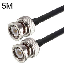 Load image into Gallery viewer, BNC Male To BNC Male RG58 Coaxial Adapter Cable, BNC Male To BNC 0.5m, BNC Male To BNC 1m, BNC Male To BNC 1.5m, BNC Male To BNC 3m, BNC Male To BNC 5m, BNC Male To BNC 10m